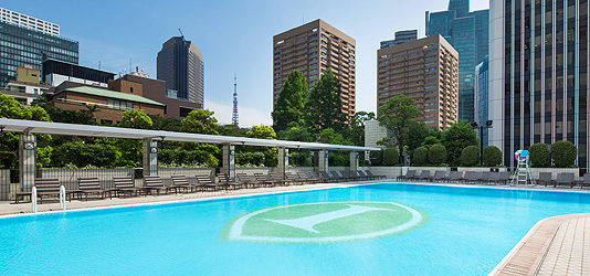 ANAインターコンチネンタルホテル東京ガーデンプール